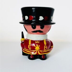 Vintage British Beefeater Yeoman Warder Ceramic Piggy Bank - Made in UK